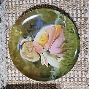 "Tender Moment" Donald Zolan Collectible Plate